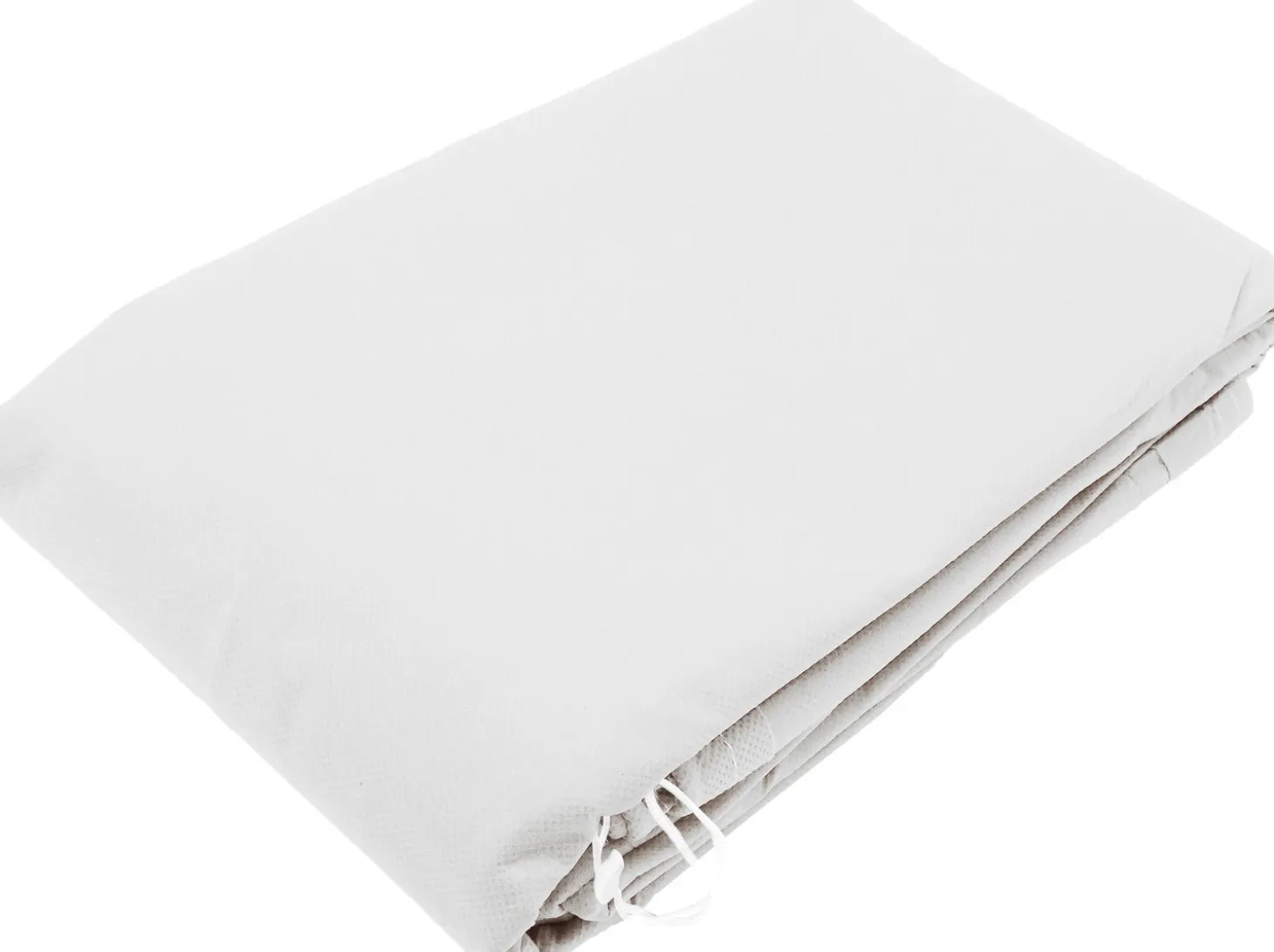 Nature winterhoes met rits D250cm x H3m wit