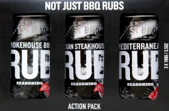Not Just BBQ multiverpakking rubs 3-delig