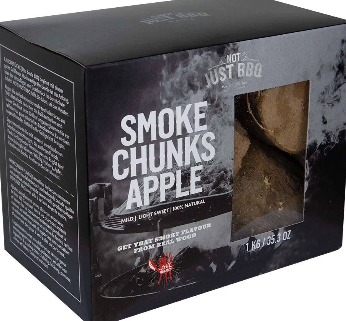 Not Just BBQ rookhout chunks Apple 1 kg