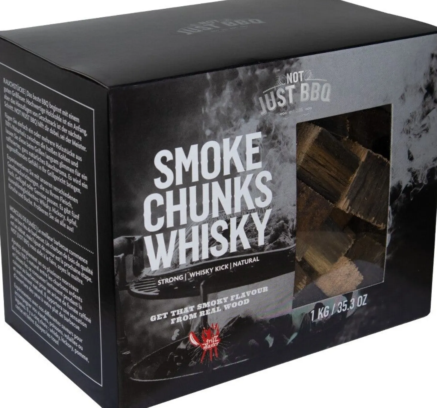 Not Just BBQ rookhout chunks Whisky Chunks