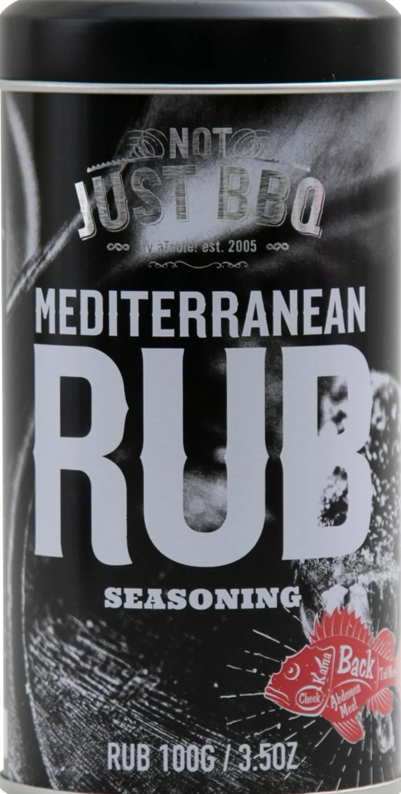 Not Just BBQ rub Mediterranean 100 g