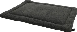 Overseas Petlife benchkussen Teddy antraciet 50 x 35 x 2 cm