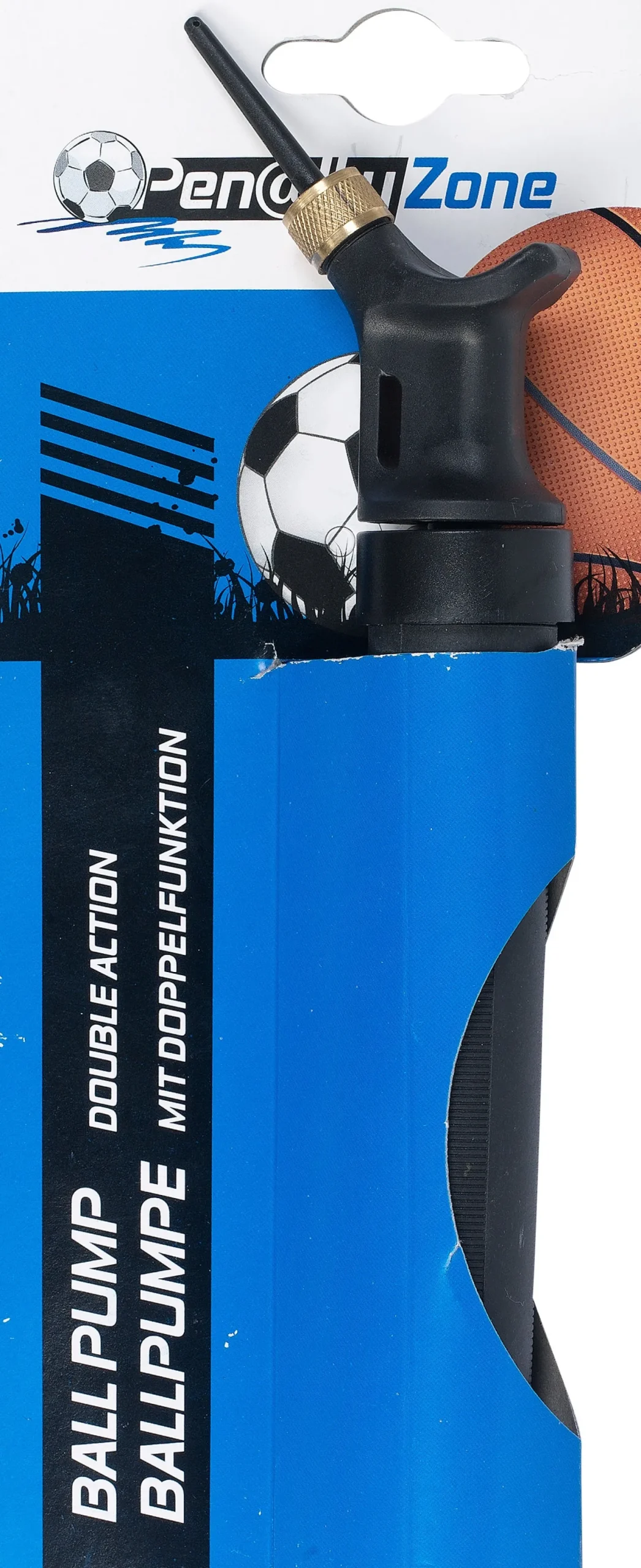 Penalty Zone ballenpomp zwart 21 x 5,5 x 3 cm