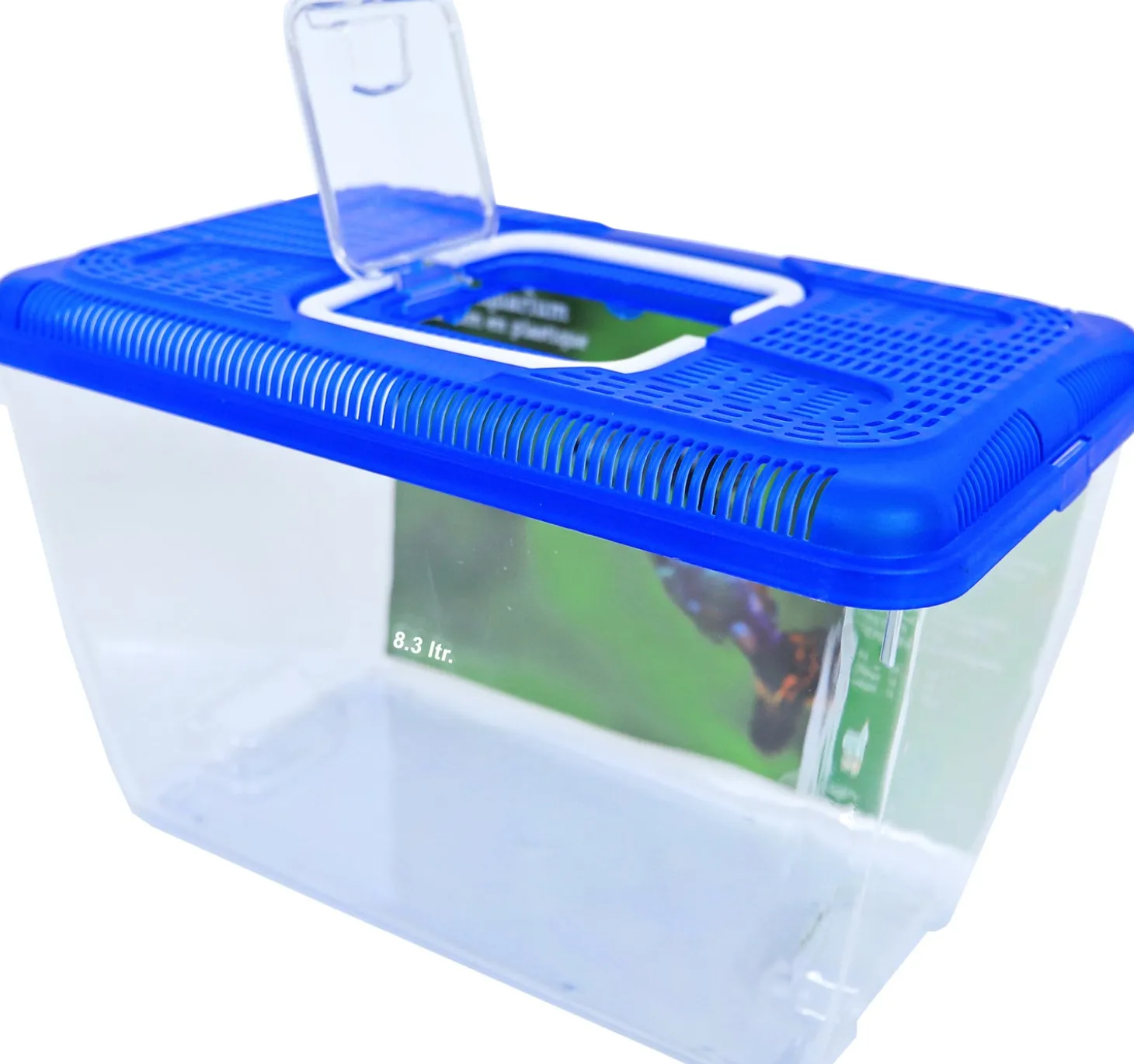 Penn Plax aquarium blauw 8,3 L