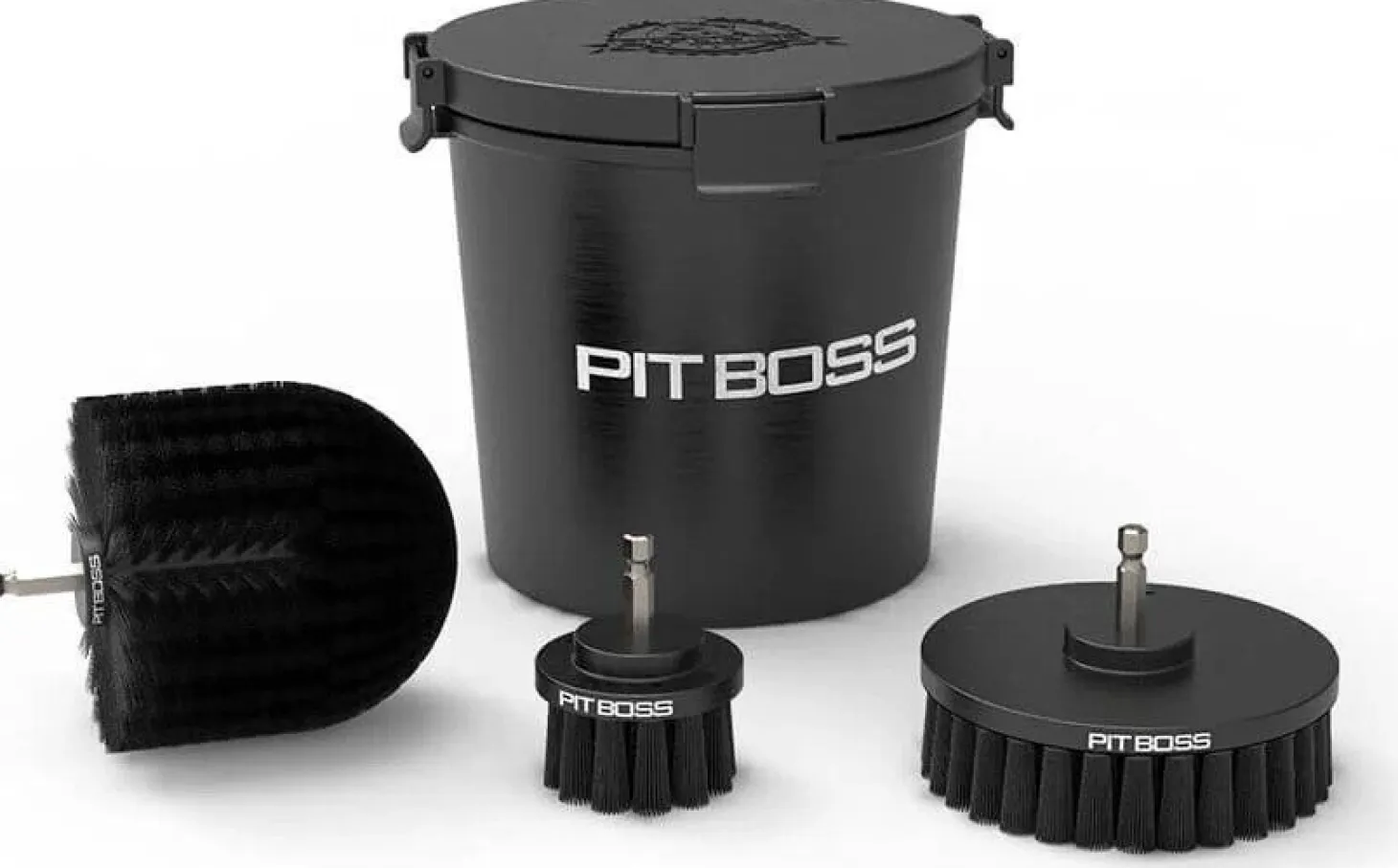 Pit Boss barbecue borstel set 4-delig