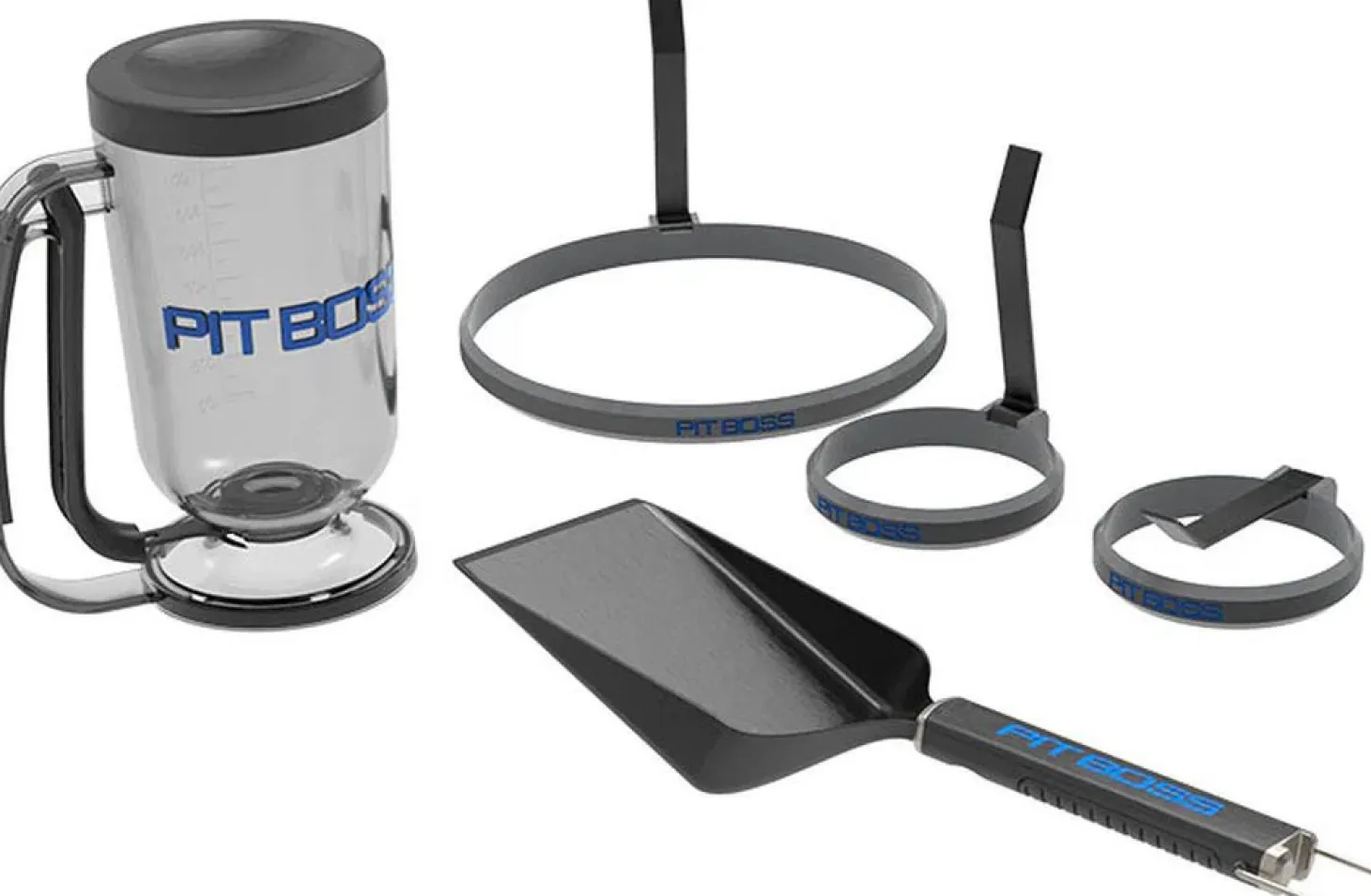 Pit Boss barbecue set crepe kit 5-delig