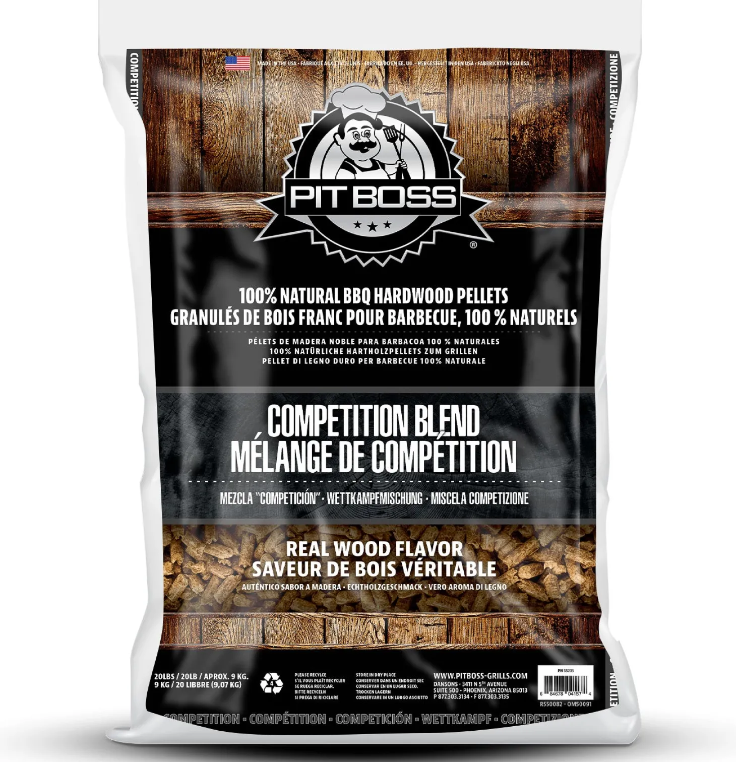 Pit Boss rookpellets Blend complete 9 kg