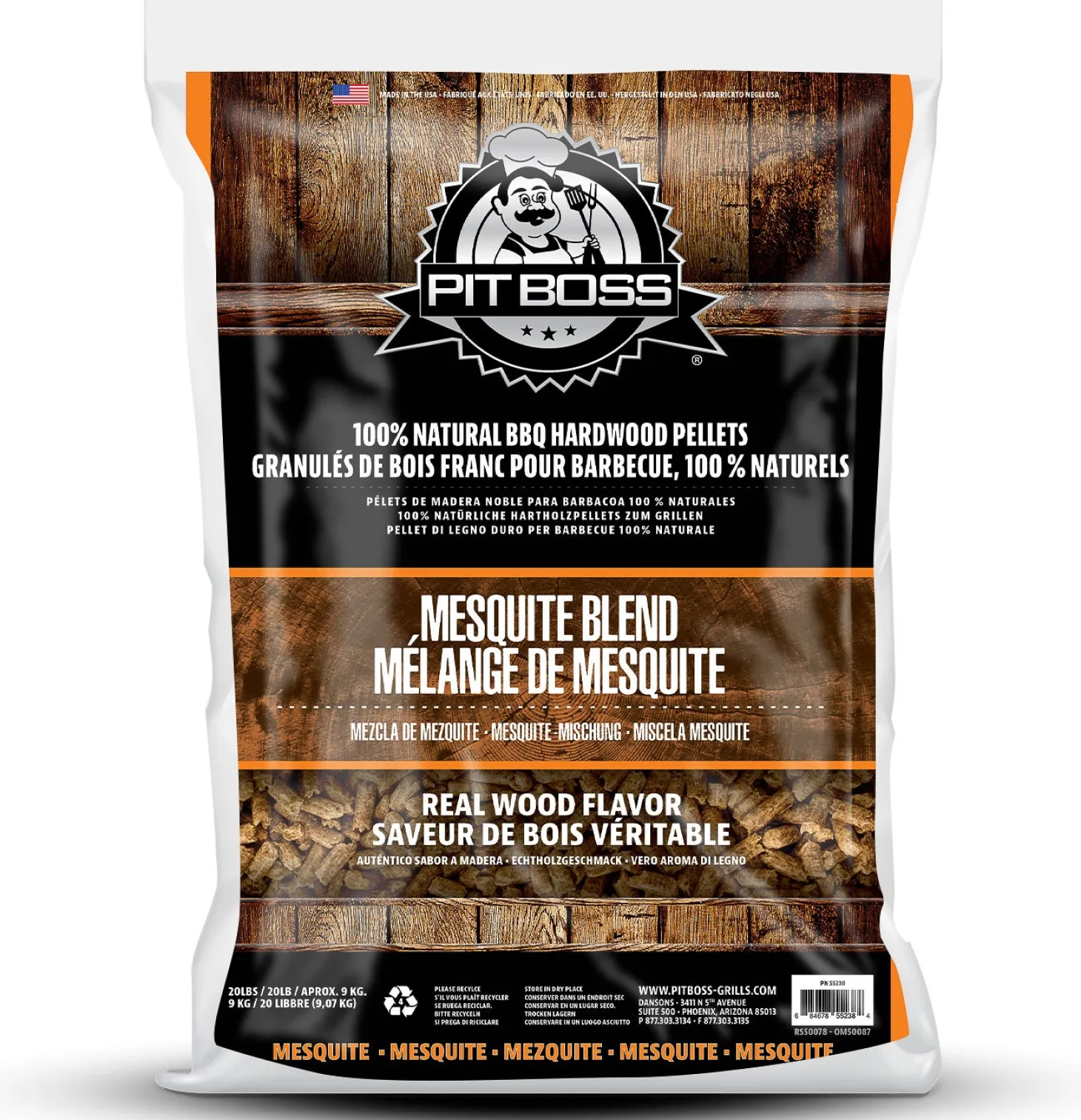 Pit Boss rookpellets Blend mesquite 9 kg