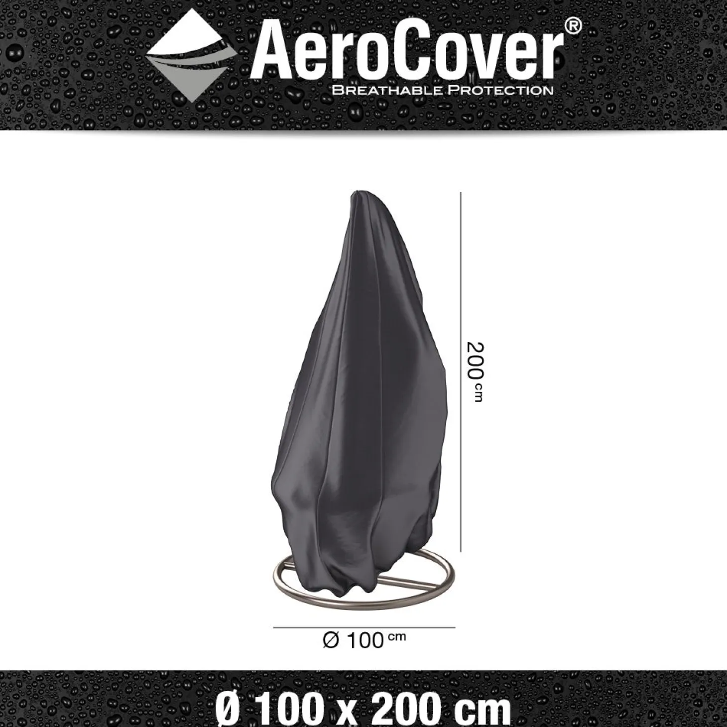 Platinum AeroCover hangstoelhoes D 100 H 200 cm