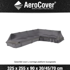 Platinum Aerocover loungesethoes 170 x 100 x 70 cm
