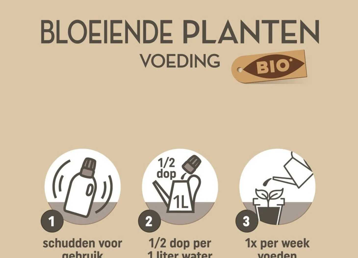 Pokon bio bloeiende planten voeding 500 ml