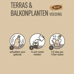 Pokon Bio Terras en Balkon Planten voeding 1 L