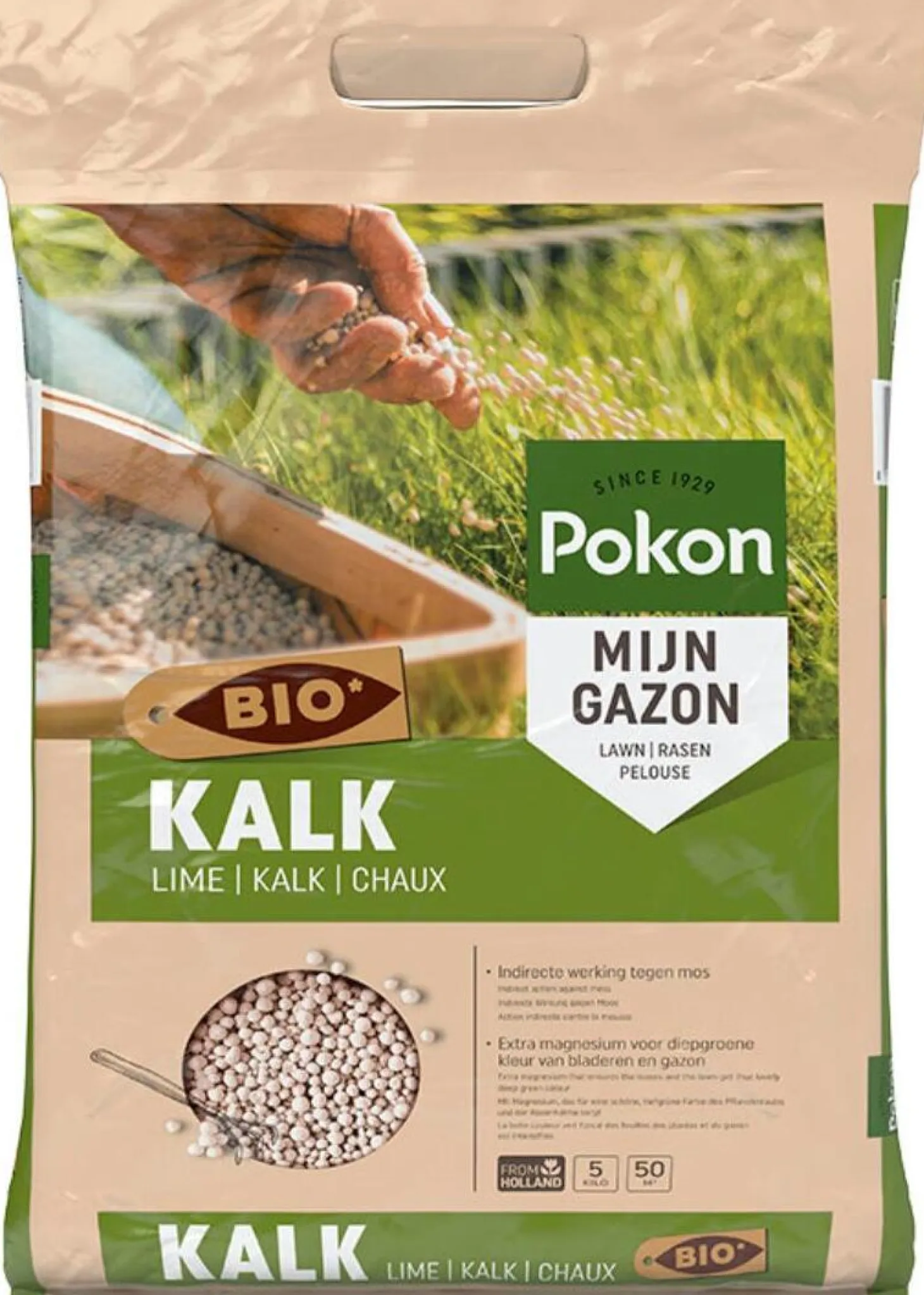 Pokon kalk Bio 5 kg