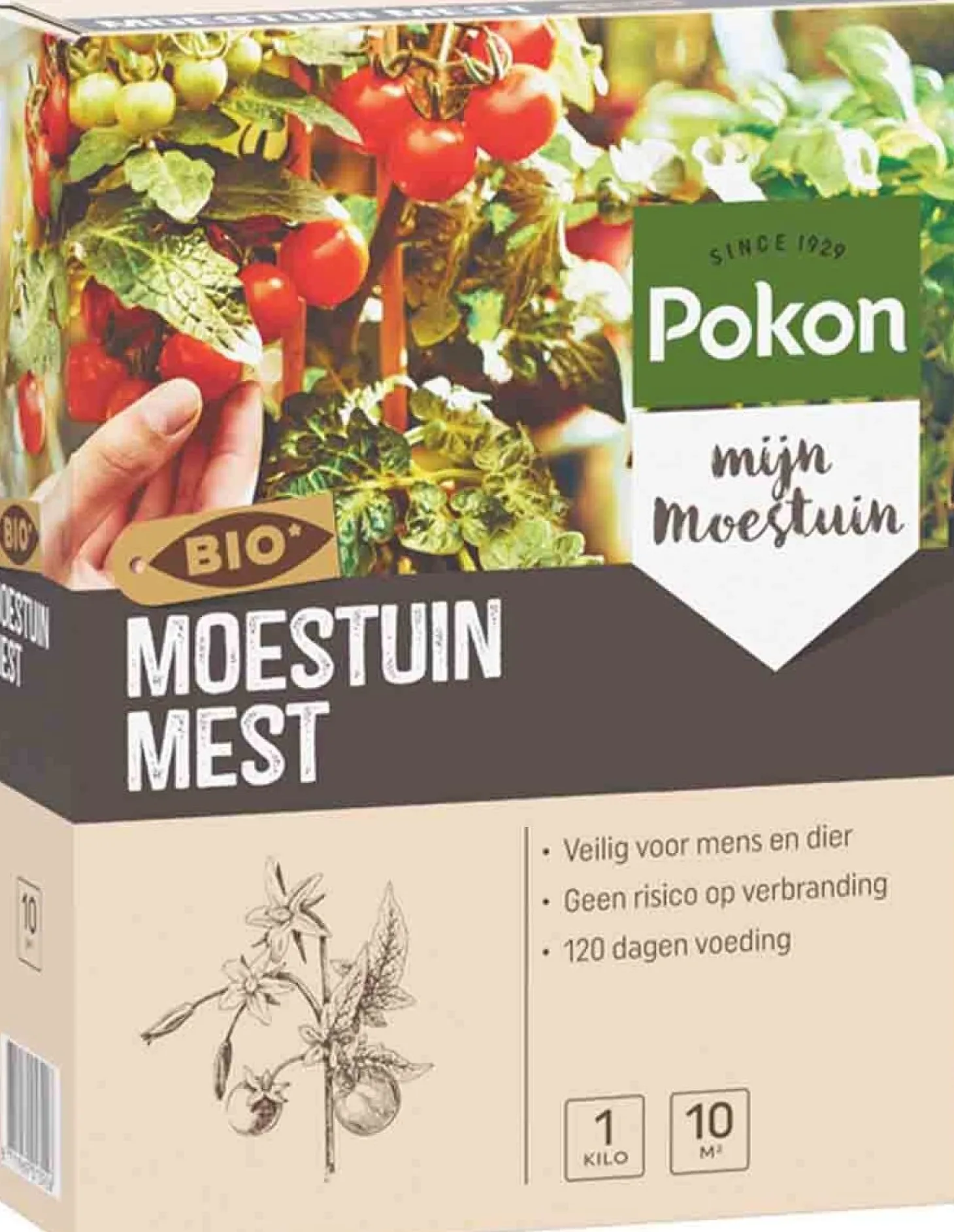 Pokon moestuinmest bio 1 kg