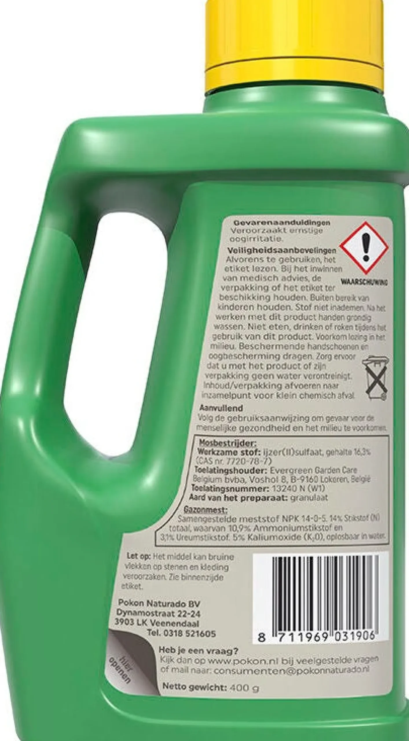 Pokon mosbestrijding strooibus 400 g