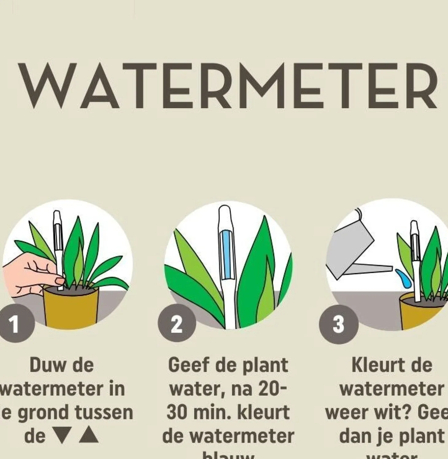 Pokon Watermeter 23 x 6,4 x 1 cm