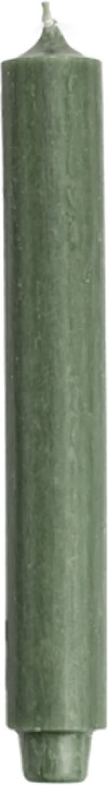 Rustik Lys dinerkaars Diner groen D 3,2 H 30 cm