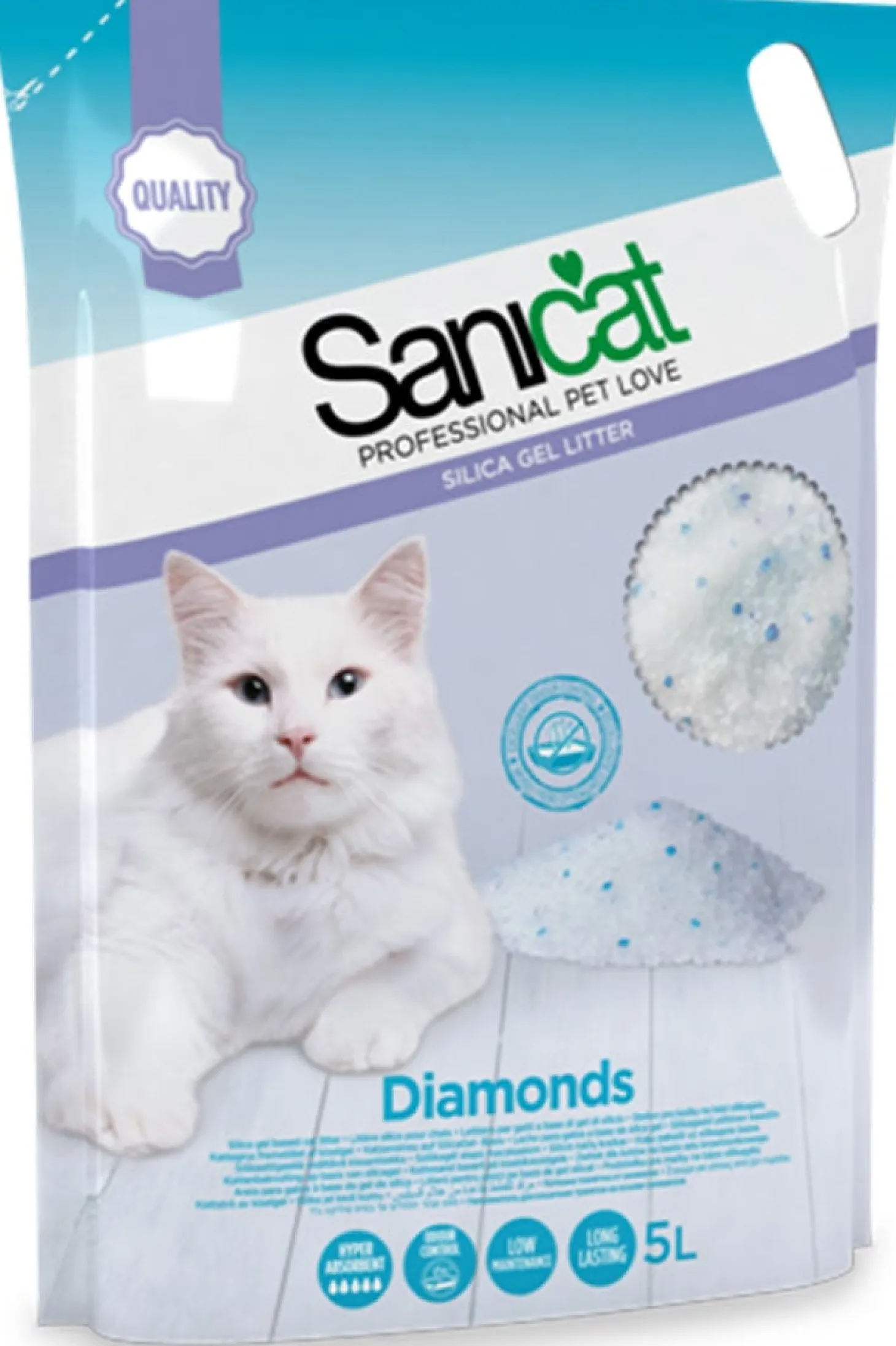 Sanicat Diamonds silica 5L