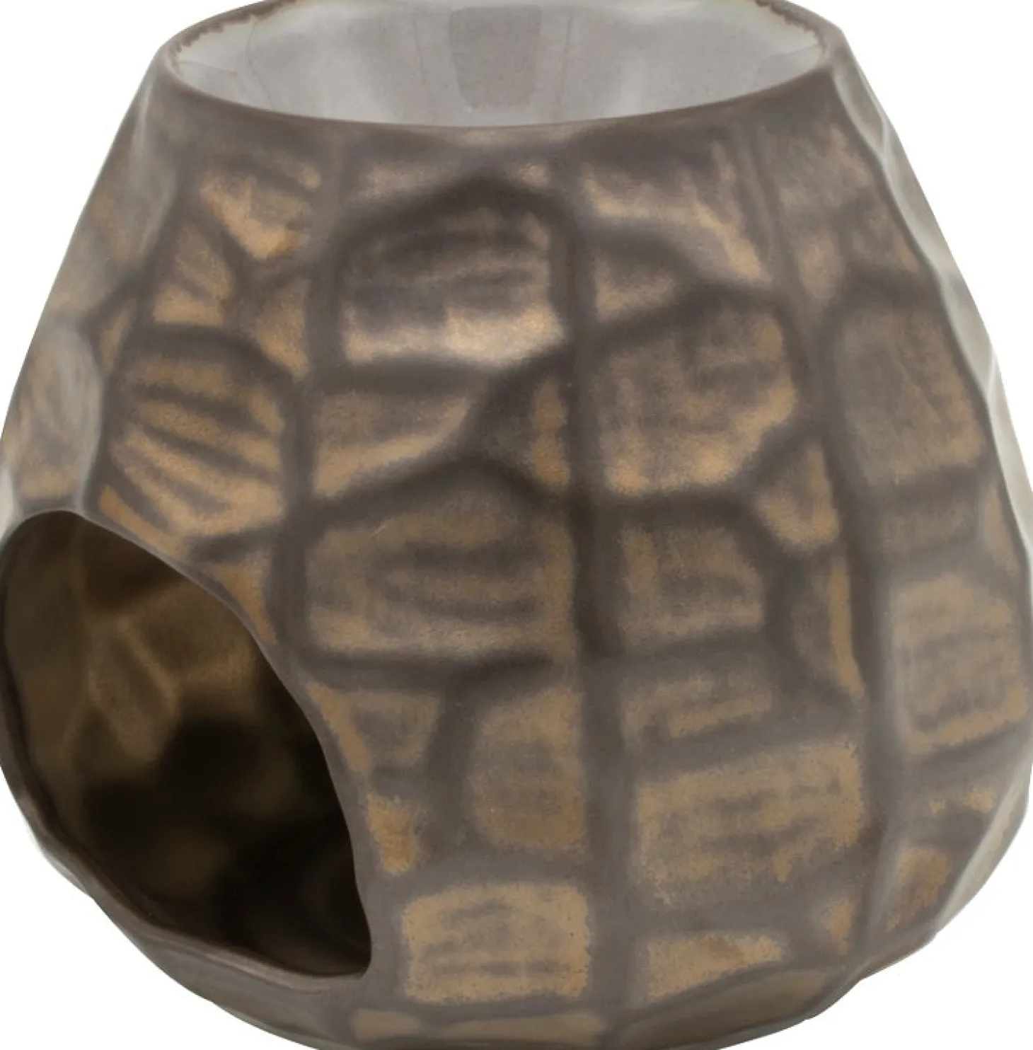 ScentChips geurbrander Gebeiteld brons 10 x 15 x 10 cm