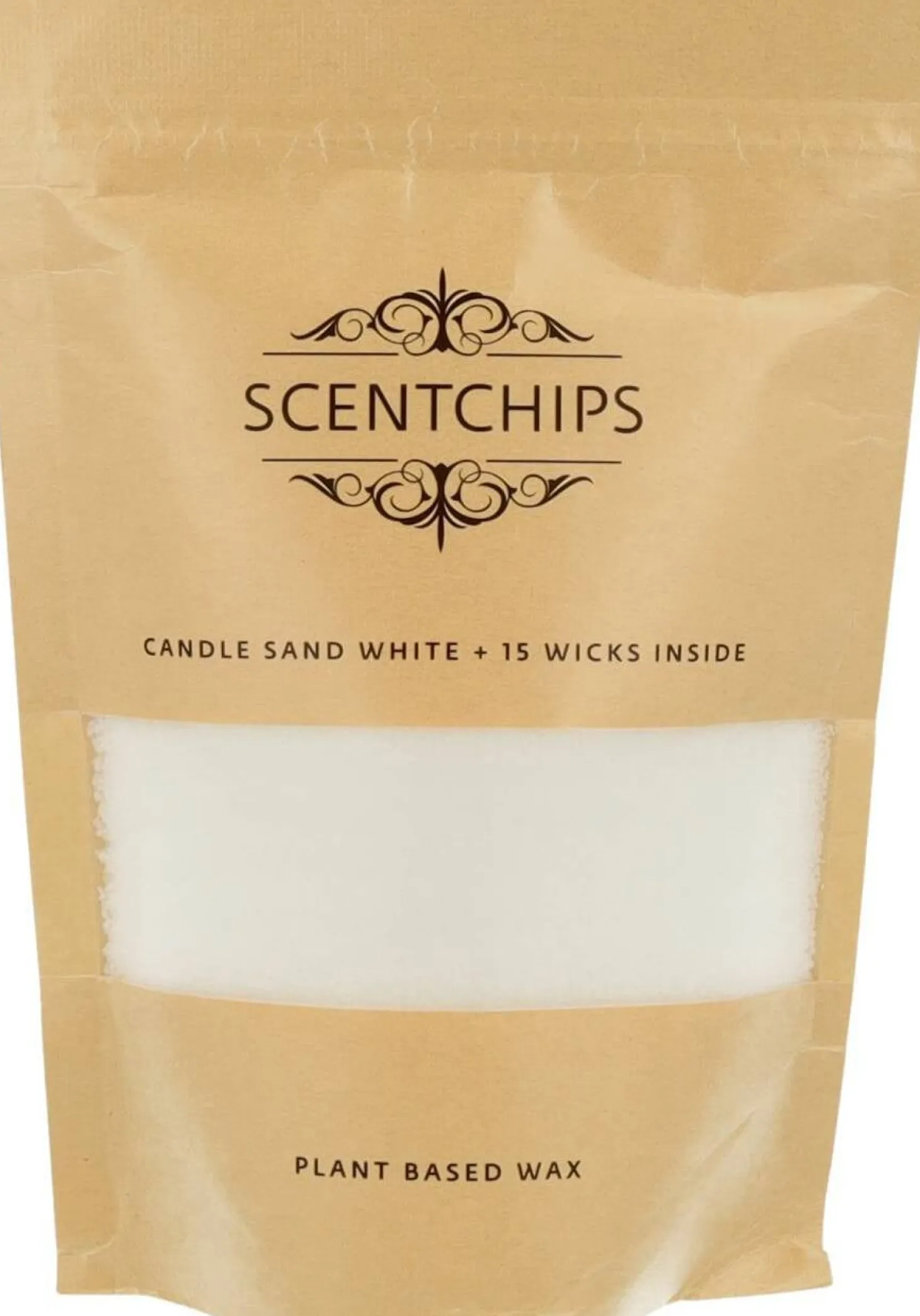 Scentchips kaarsenzand wit 250g