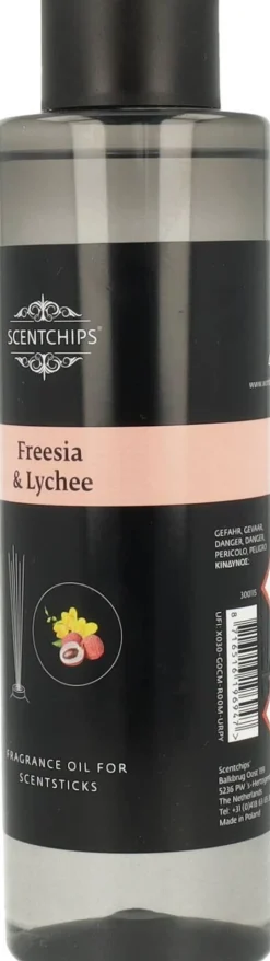 Scentchips navulling geurstokjes Freesia & Lychee 400 ml