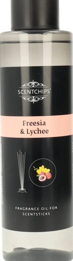 Scentchips navulling geurstokjes Freesia & Lychee 400 ml