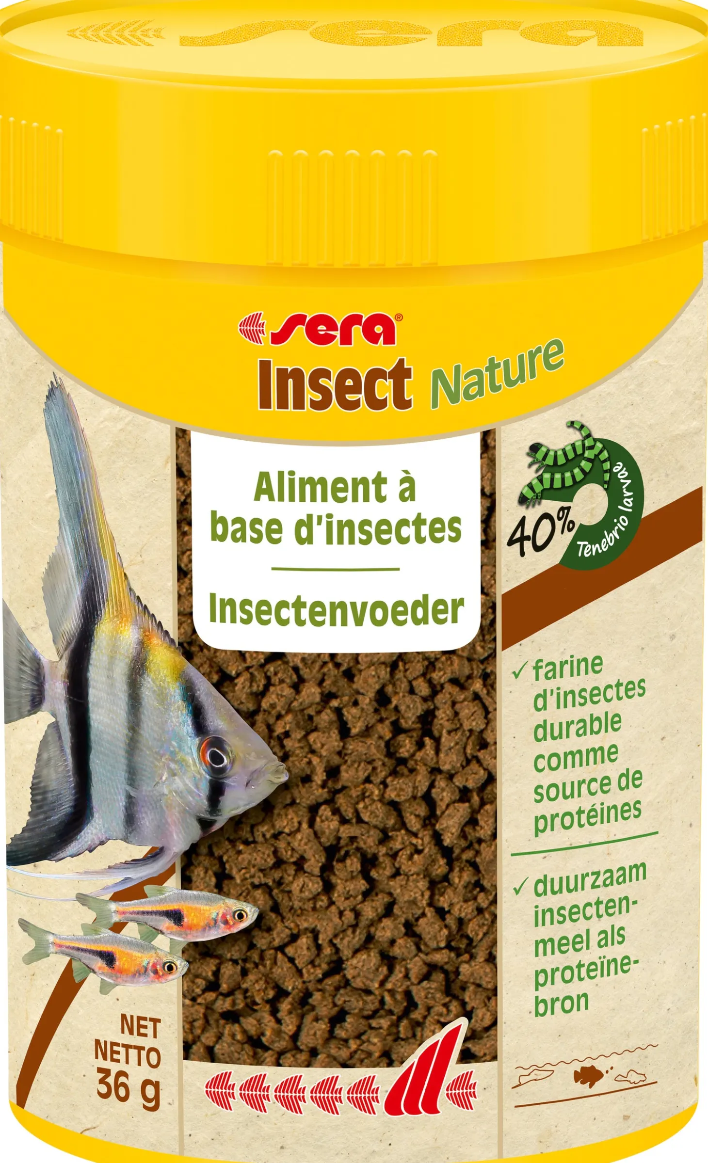 Sera visvoer Insect Nature 100 ml