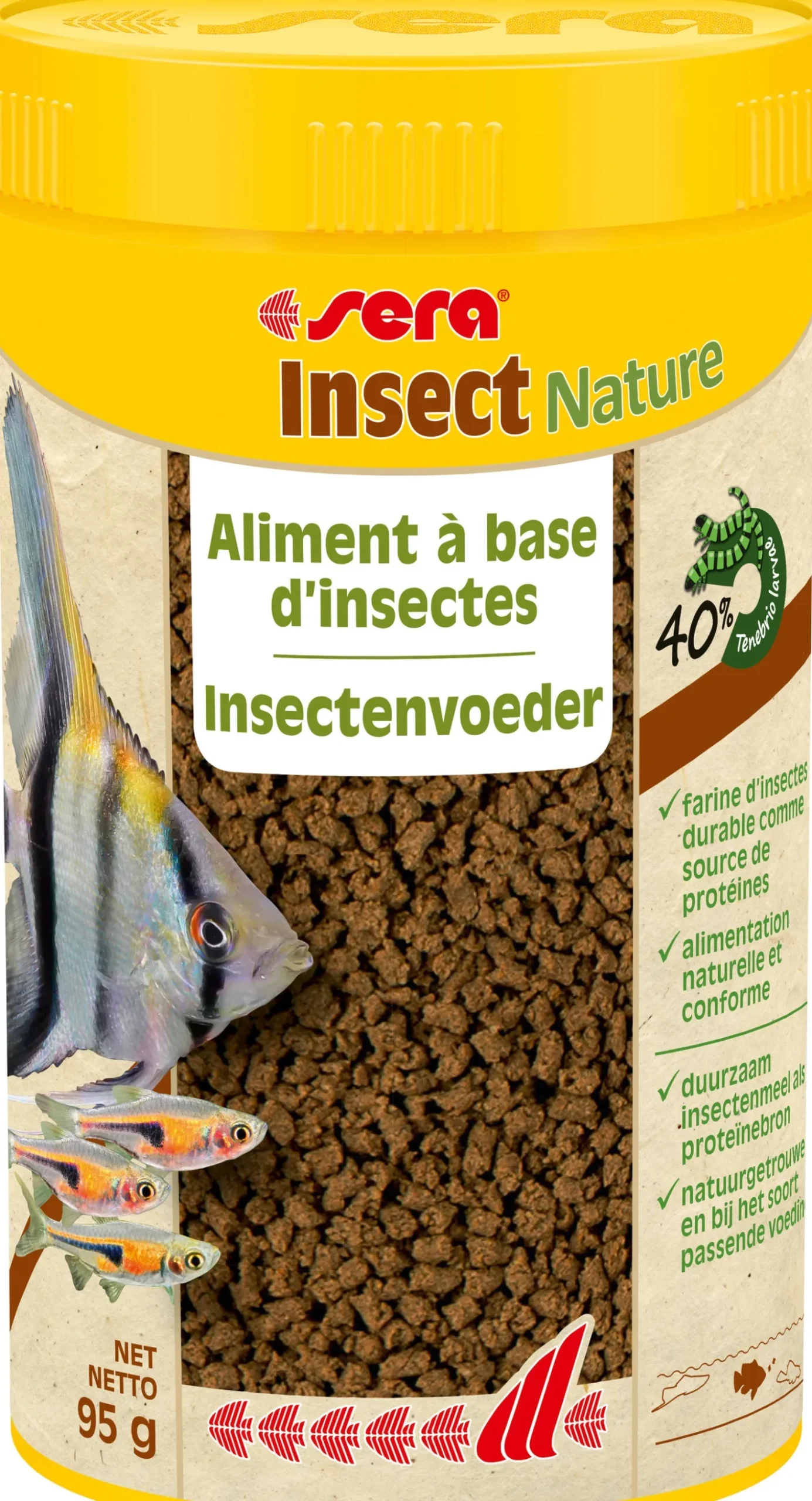 Sera visvoer Insect Nature 250 ml
