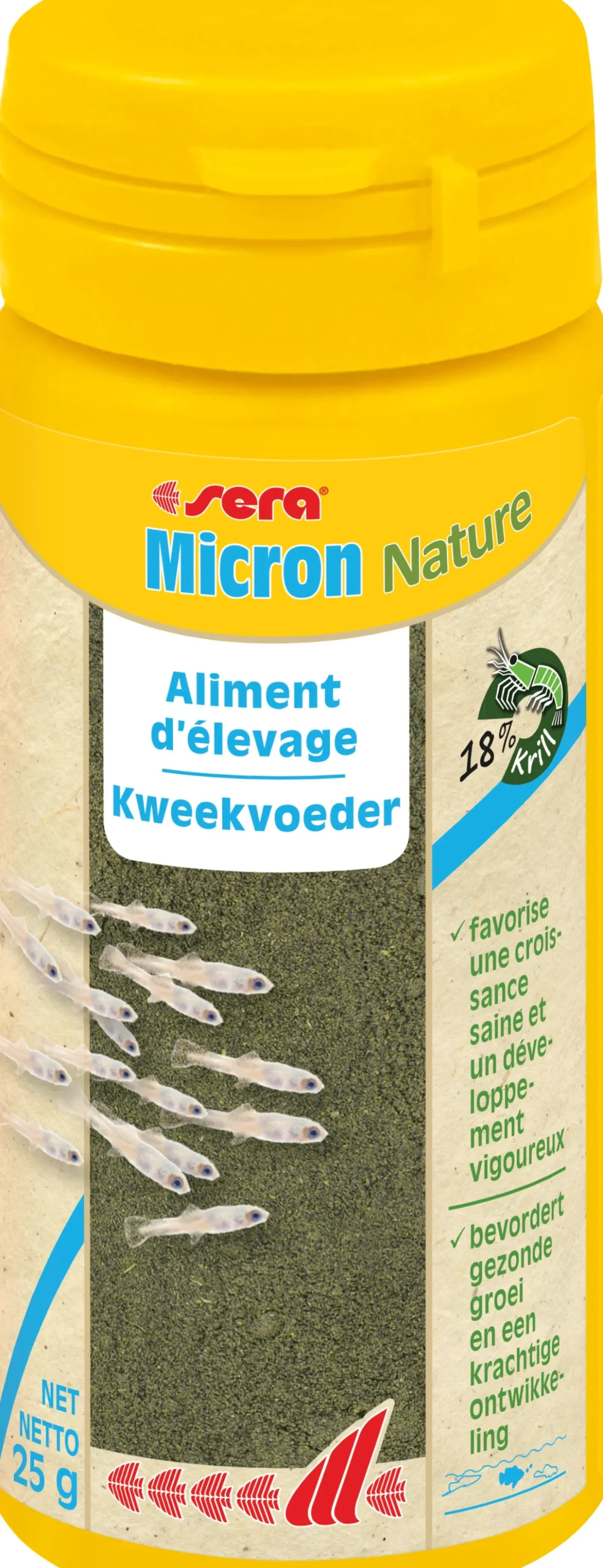 Sera visvoer Micron Nature 50 ml
