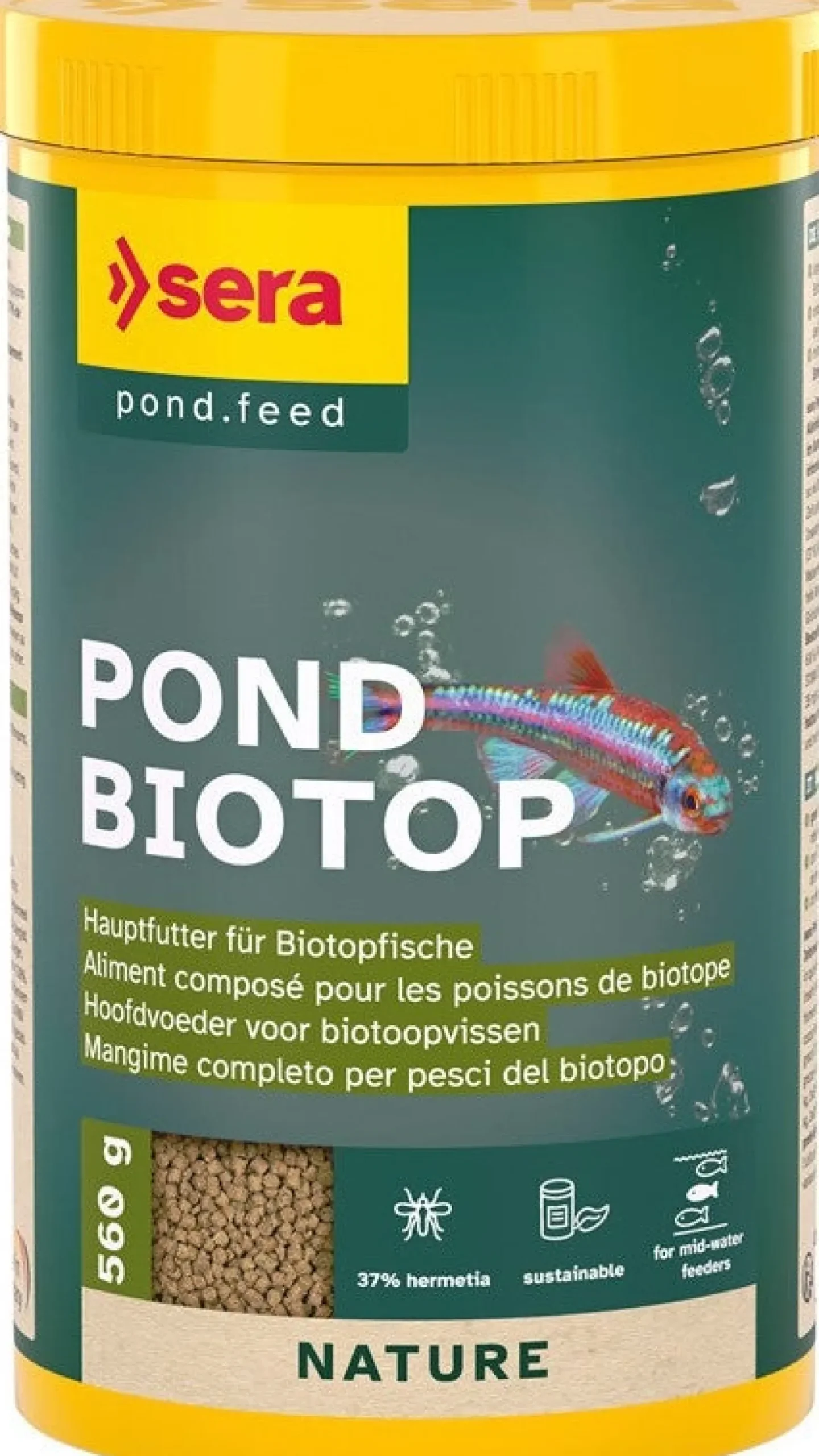Sera visvoer Pond Biotop 560 g