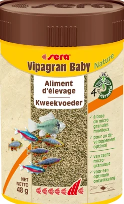 Sera visvoer Vipagran Baby Nature 100 ml
