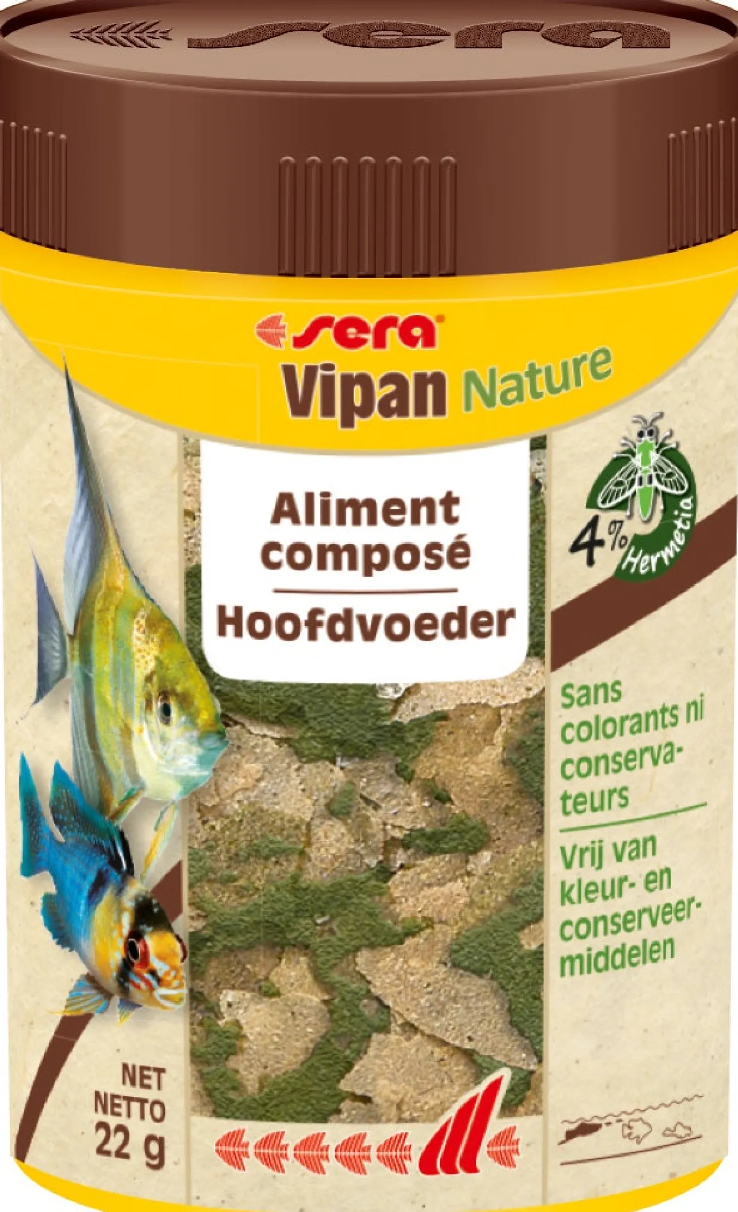 Sera visvoer Vipan Nature 100 ml