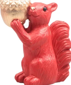 SID Collection waxinelichthouder Moos rood 14,5 x 8,5 x 16,3 cm
