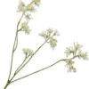 Silk-ka kunstbloem Aralia wit 74 cm