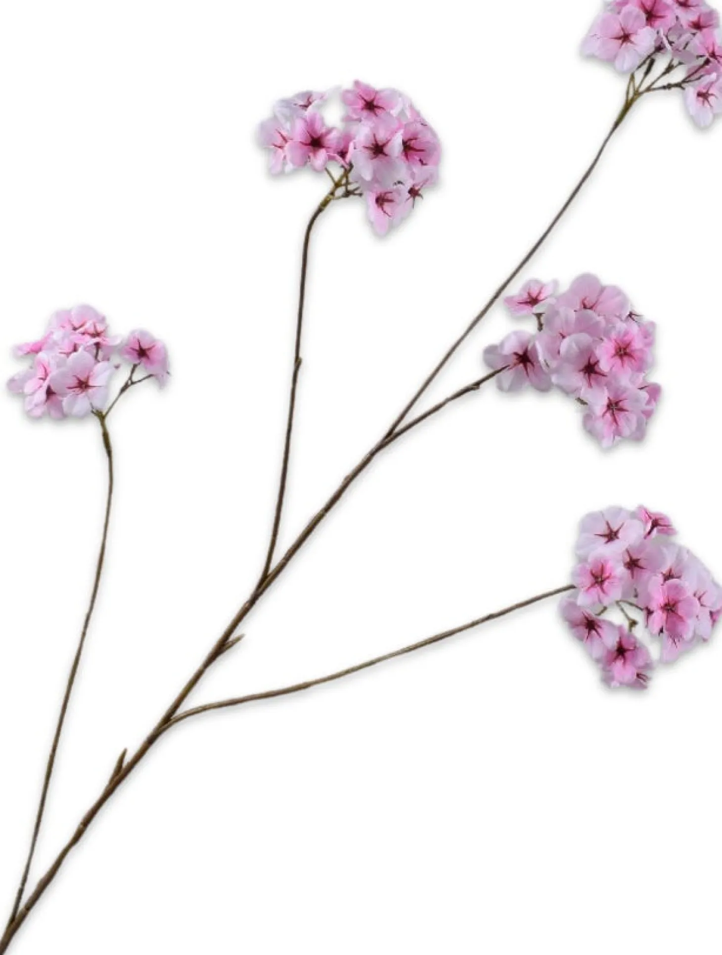 Silk-ka kunstbloem Bloesemtak roze 110 cm