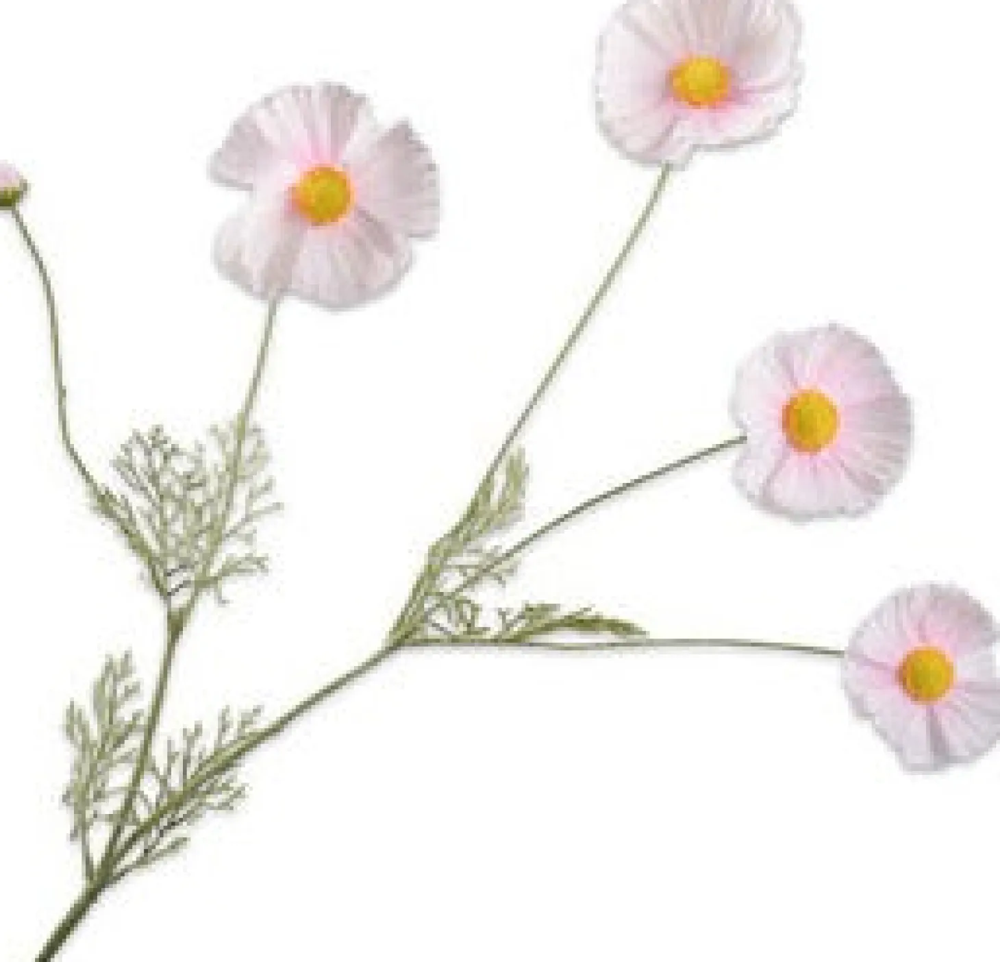 Silk-ka kunstbloem Cosmea lichtroze 92 cm