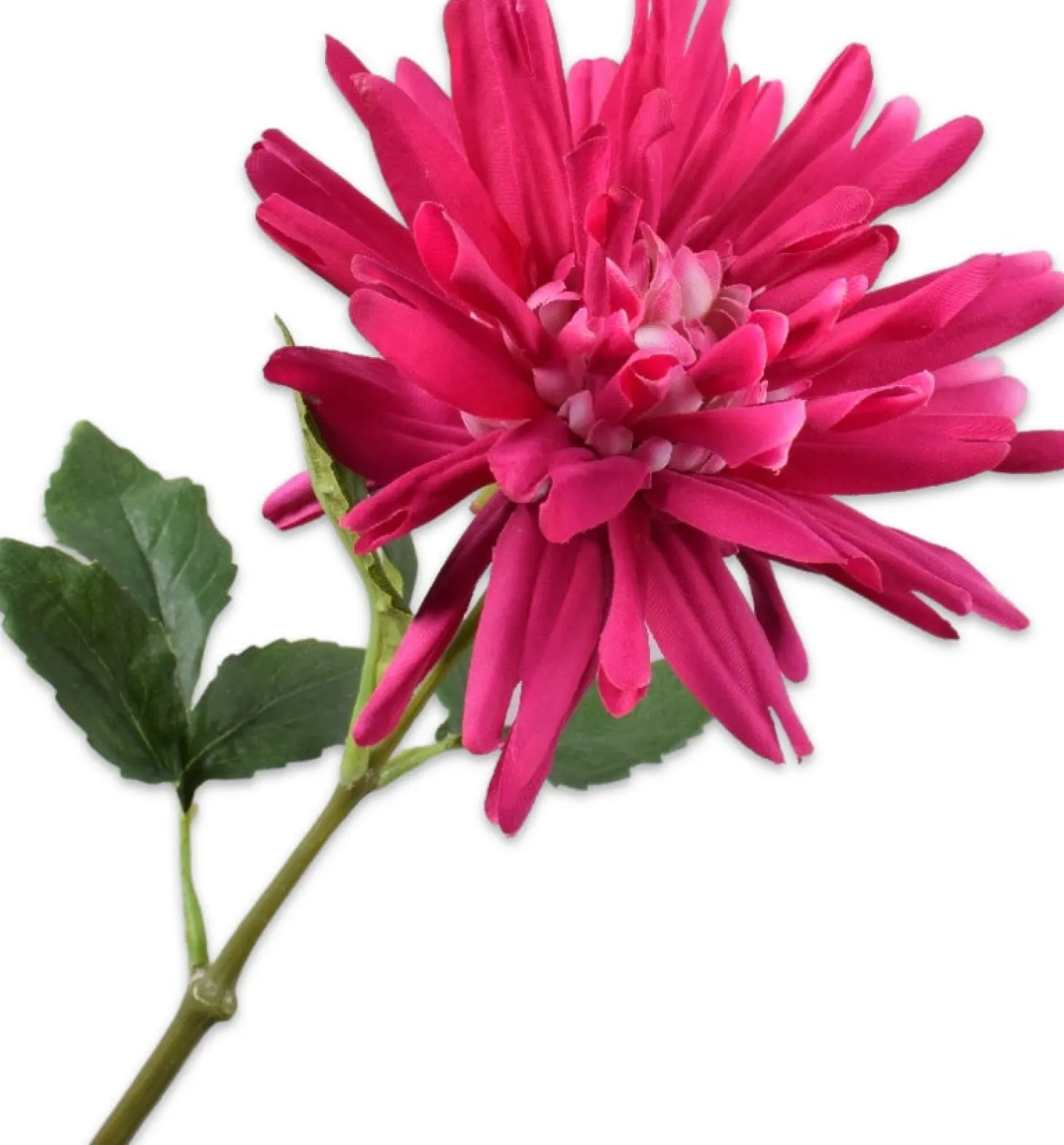 Silk-ka kunstbloem Dahlia paars 59 cm