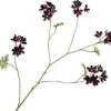 Silk-ka kunstbloem Geranium bordeaux 94 cm