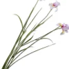 Silk-ka kunstbloem Iris paars 71 cm