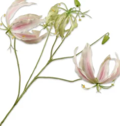 Silk-ka kunstbloem Prachtlelie lichtroze 89 cm