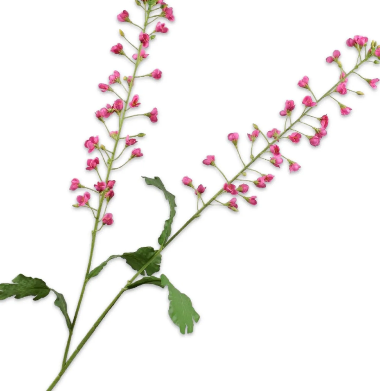 Silk-ka kunstbloem Primula paars 85 cm