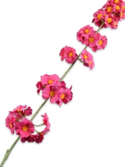 Silk-ka kunstbloem Primula paars 110 cm