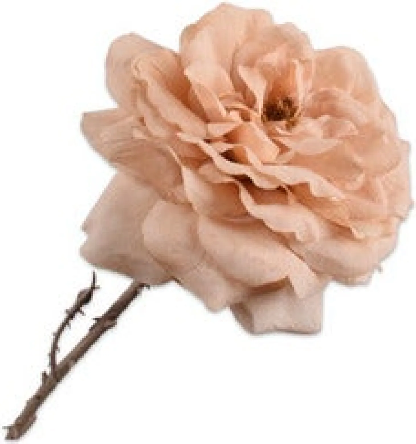 Silk-ka kunstbloem Roos roze 76 cm