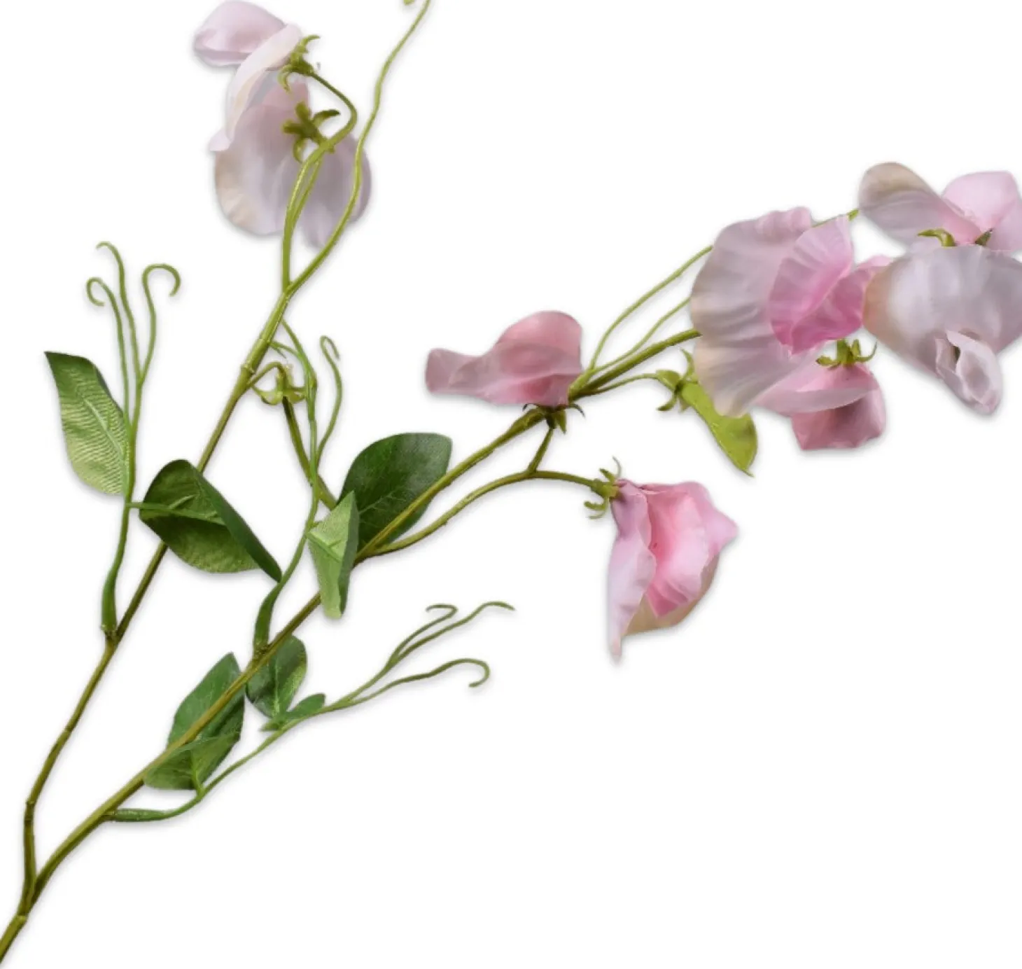 Silk-ka kunstbloem Siererwt donkerroze 61 cm