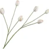 Silk-ka kunstbloem Tulp wit 100 cm