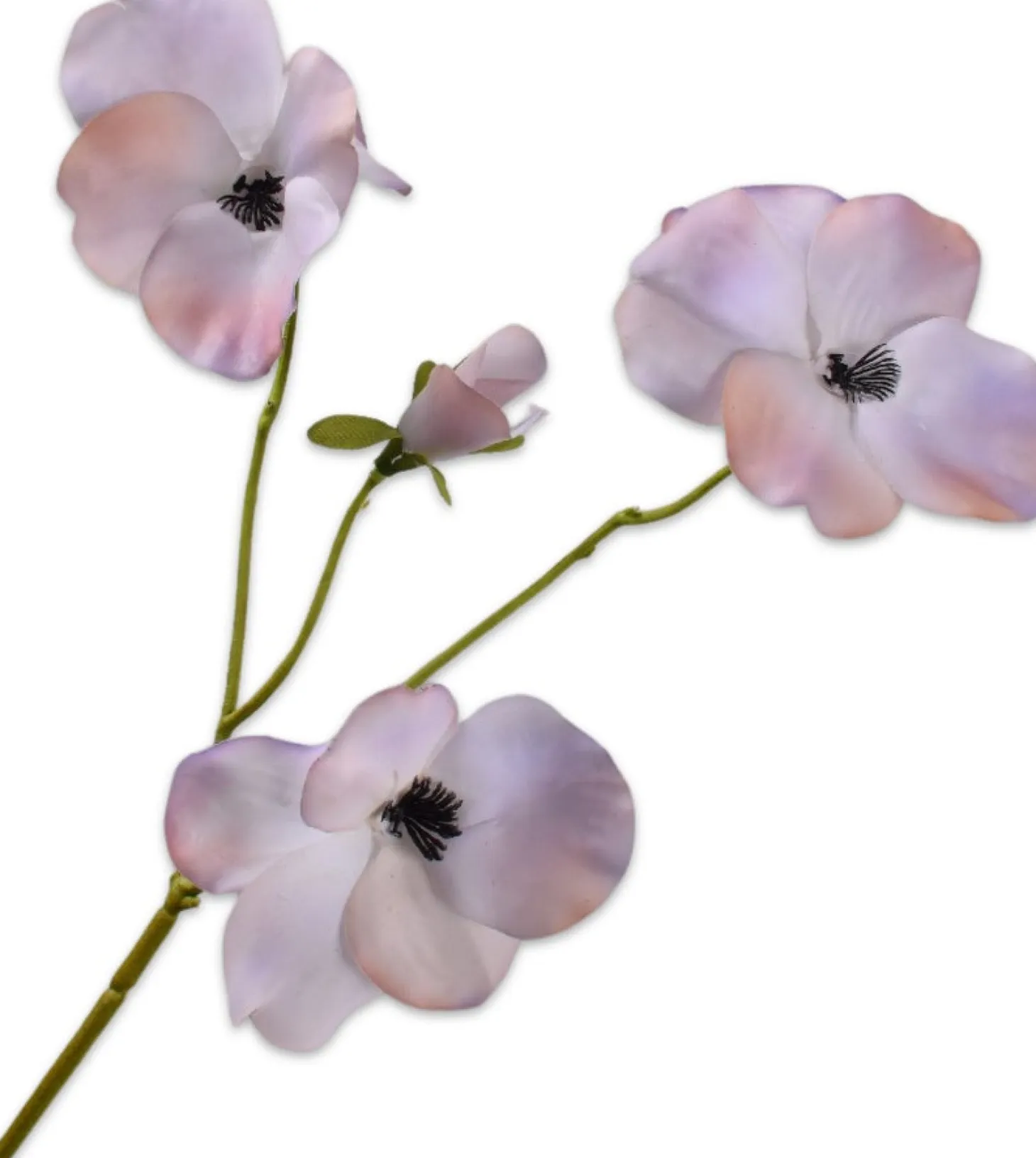 Silk-ka kunstbloem Viooltje paars 63 cm