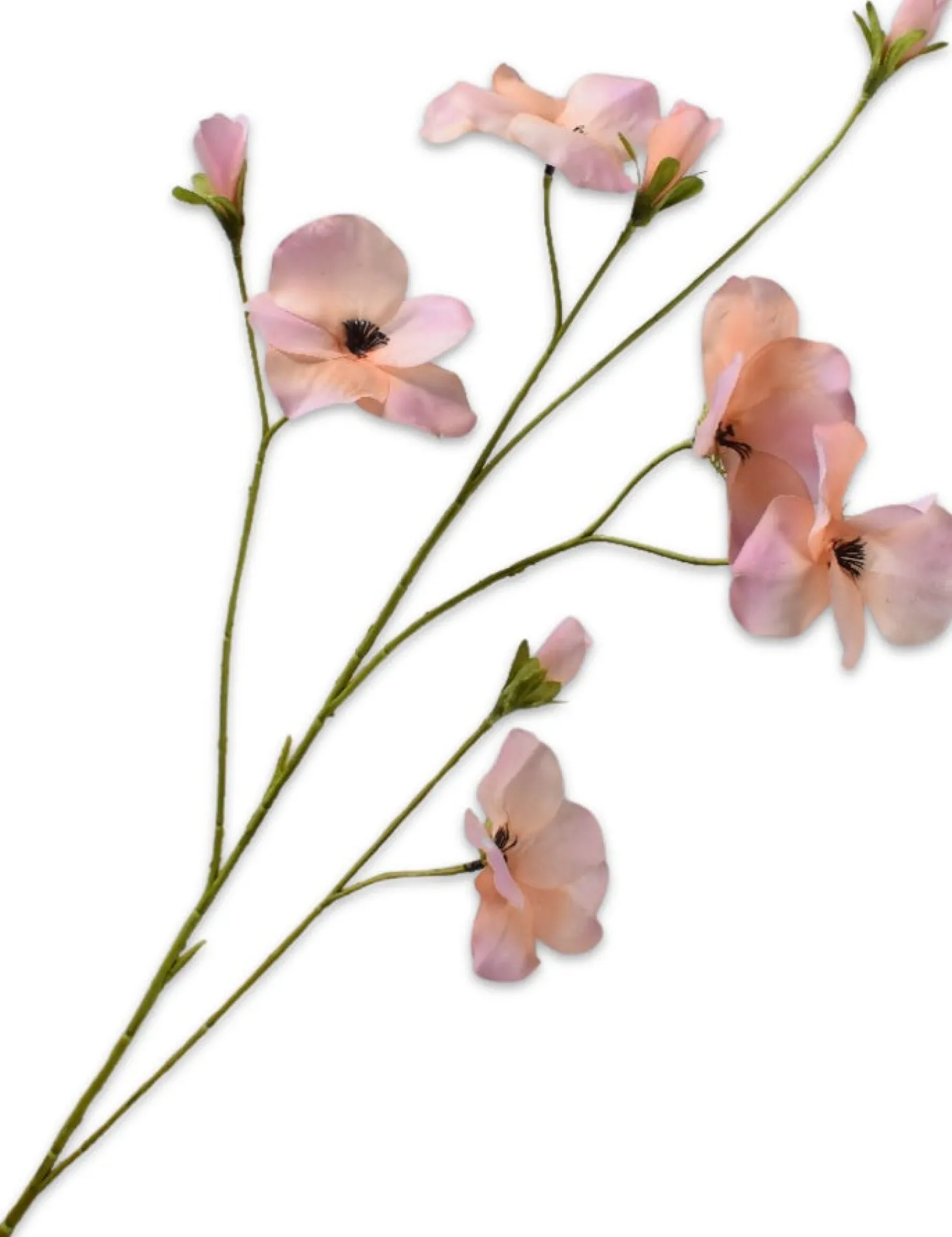 Silk-ka kunstbloem Viooltje roze 103 cm