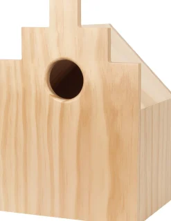 Singing Friend vogelhuisje Robin naturel 12,5 x 16 x 23 cm