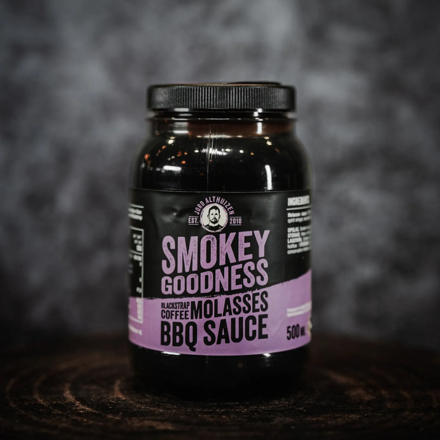 Smokey Goodness BBQ saus Blackstrap Coffee 500 ml