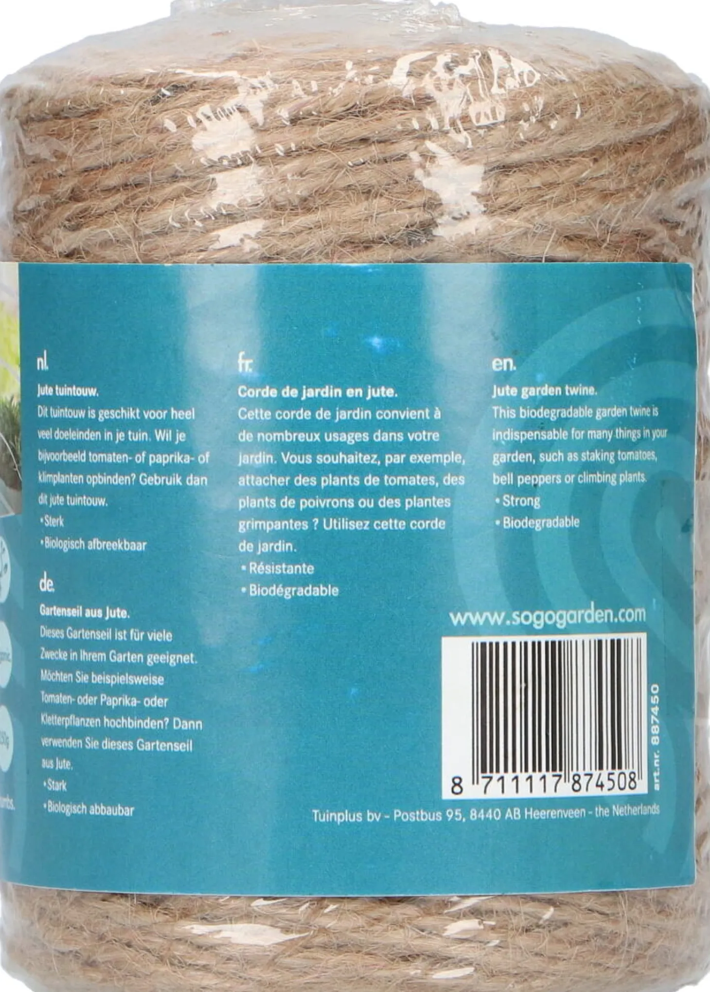 Sogo tuintouw jute 250 g